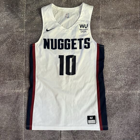 Men’s 2019 Nike Denver Nuggets Jordan Davis Game Worn Summer League Jersey Sz M